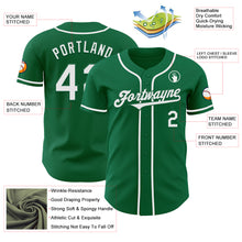 Charger l&#39;image dans la galerie, Custom Kelly Green White Authentic Baseball Jersey
