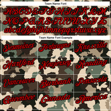 Laden Sie das Bild in den Galerie-Viewer, Custom Camo Red-Black 3D Bowling Performance Salute To Service Polo Shirt
