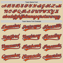 Charger l&#39;image dans la galerie, Custom Sand Orange-Royal Authentic Baseball Jersey
