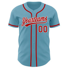 Charger l&#39;image dans la galerie, Custom Shadow Blue Red-White Authentic Baseball Jersey
