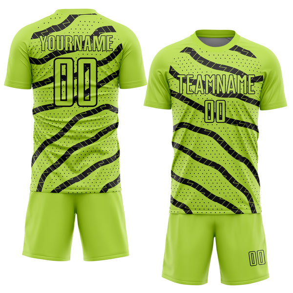 Lime green soccer jersey online