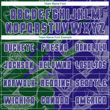 Charger l&#39;image dans la galerie, Custom Graffiti Pattern Dark Purple-Green Scratch Sublimation Soccer Uniform Jersey
