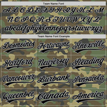 Charger l&#39;image dans la galerie, Custom Camo Black-Gray Salute To Service Two-Button Unisex Softball Jersey
