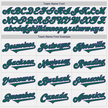 Charger l&#39;image dans la galerie, Custom White Kelly Green-Purple Authentic Two Tone Baseball Jersey
