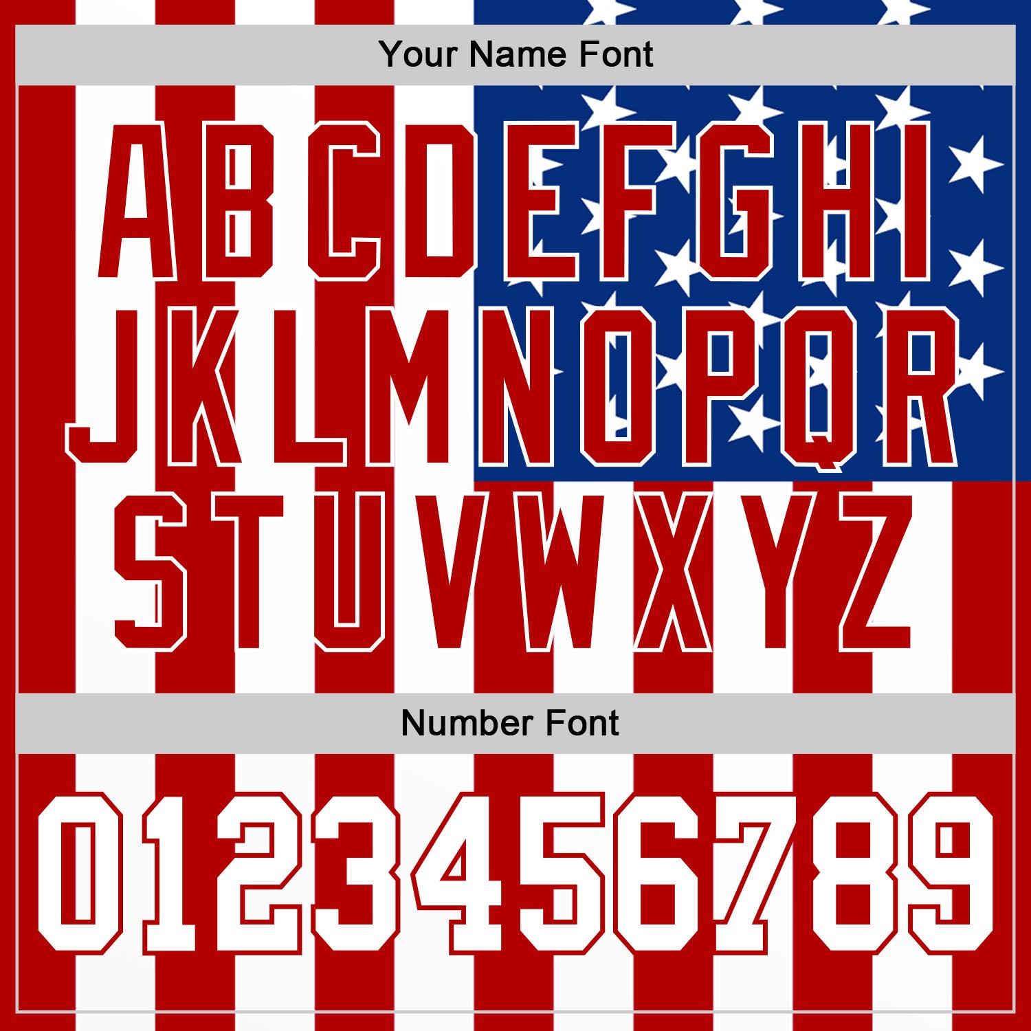 Custom Royal White-Red 3D American Flag Authentic Baseball Jersey