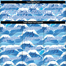 Laden Sie das Bild in den Galerie-Viewer, Custom 3D Pattern Design Waves Performance T-Shirt
