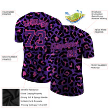 Laden Sie das Bild in den Galerie-Viewer, Custom 3D Pattern Design Leopard Performance T-Shirt
