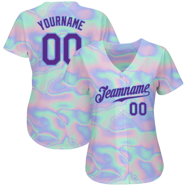 Cheap Custom Aqua Pink-Navy Authentic Baseball Jersey Free Shipping –  CustomJerseysPro