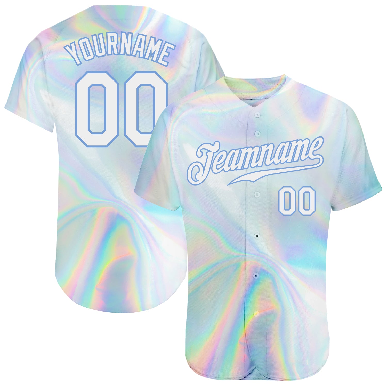 Custom White Neon Green-Pink Authentic Baseball Jersey Discount