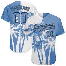 Загрузить изображение в средство просмотра галереи, Custom 3D Pattern Design Hawaii Coconut Trees Authentic Baseball Jersey
