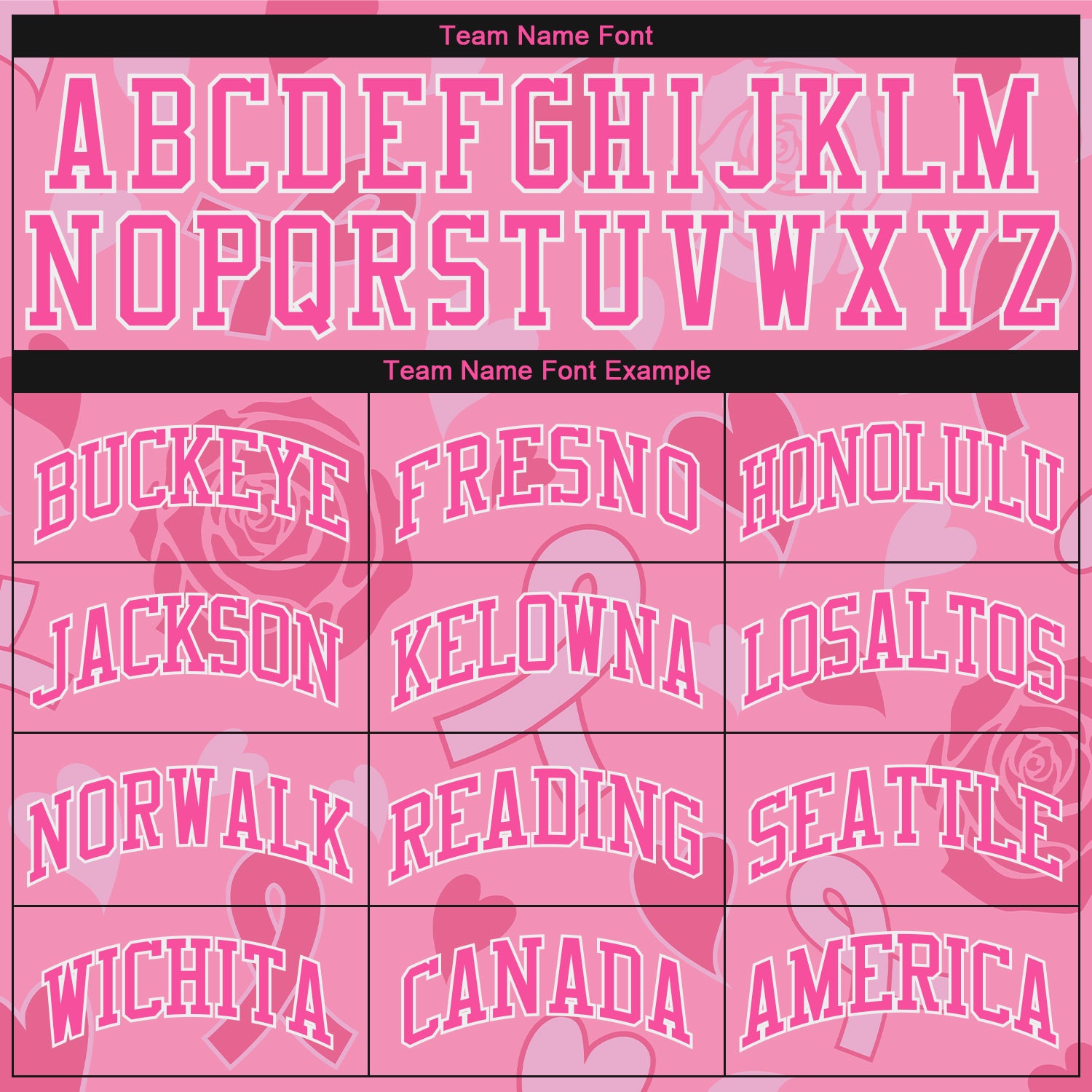 Custom Breast Cancer Pink White Baseball Jerseys For Men & Women  JN11551_7333