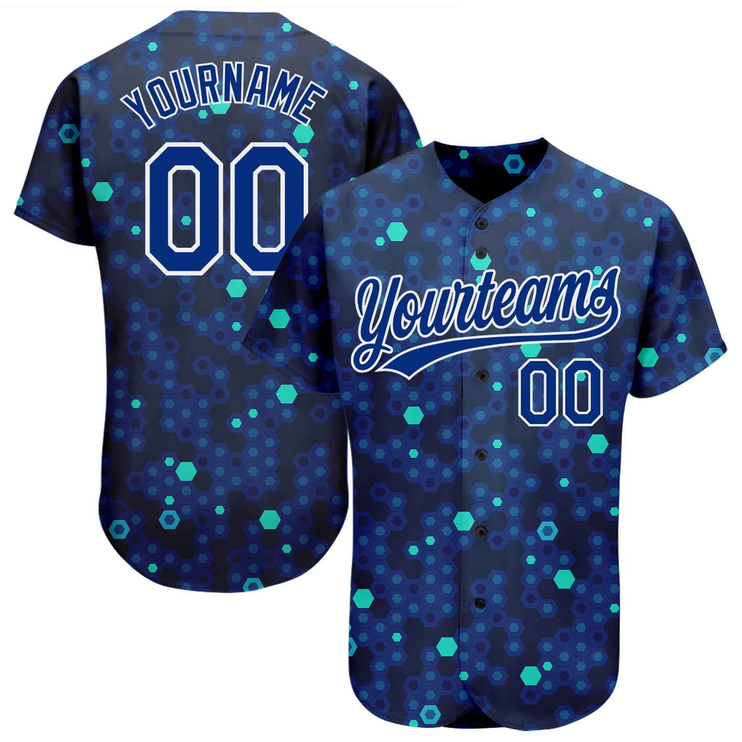 Custom Aqua Navy-Old Gold Authentic Baseball Jersey Women's Size:XL