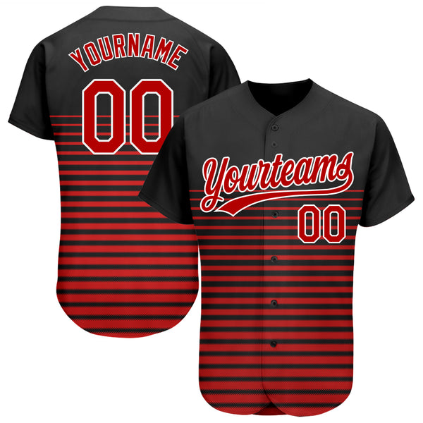 Wholesale 4XL sublimated red white button jersey baseball suit jersey From  m.