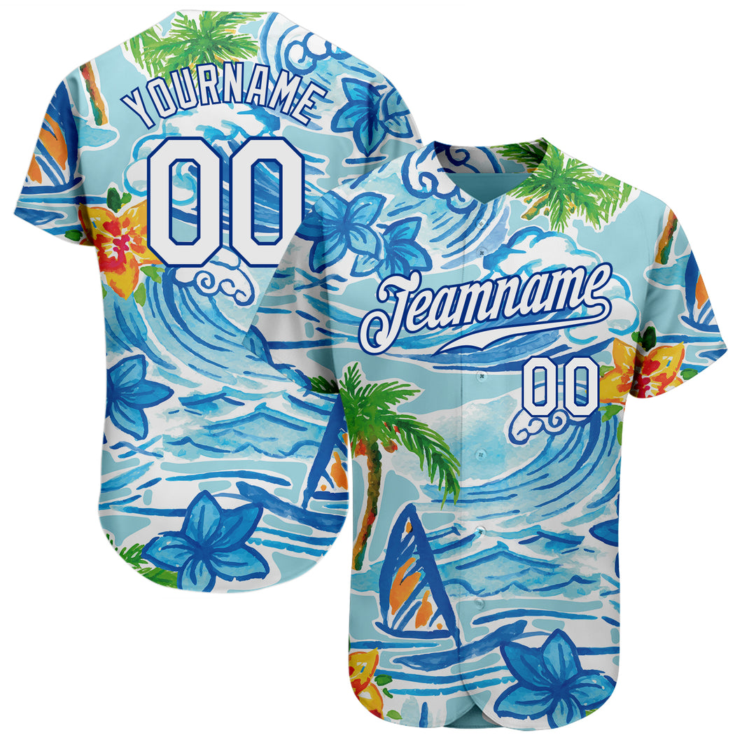 Miami Dolphins NFL Baseball Tropical Flower Baseball Jersey Shirt