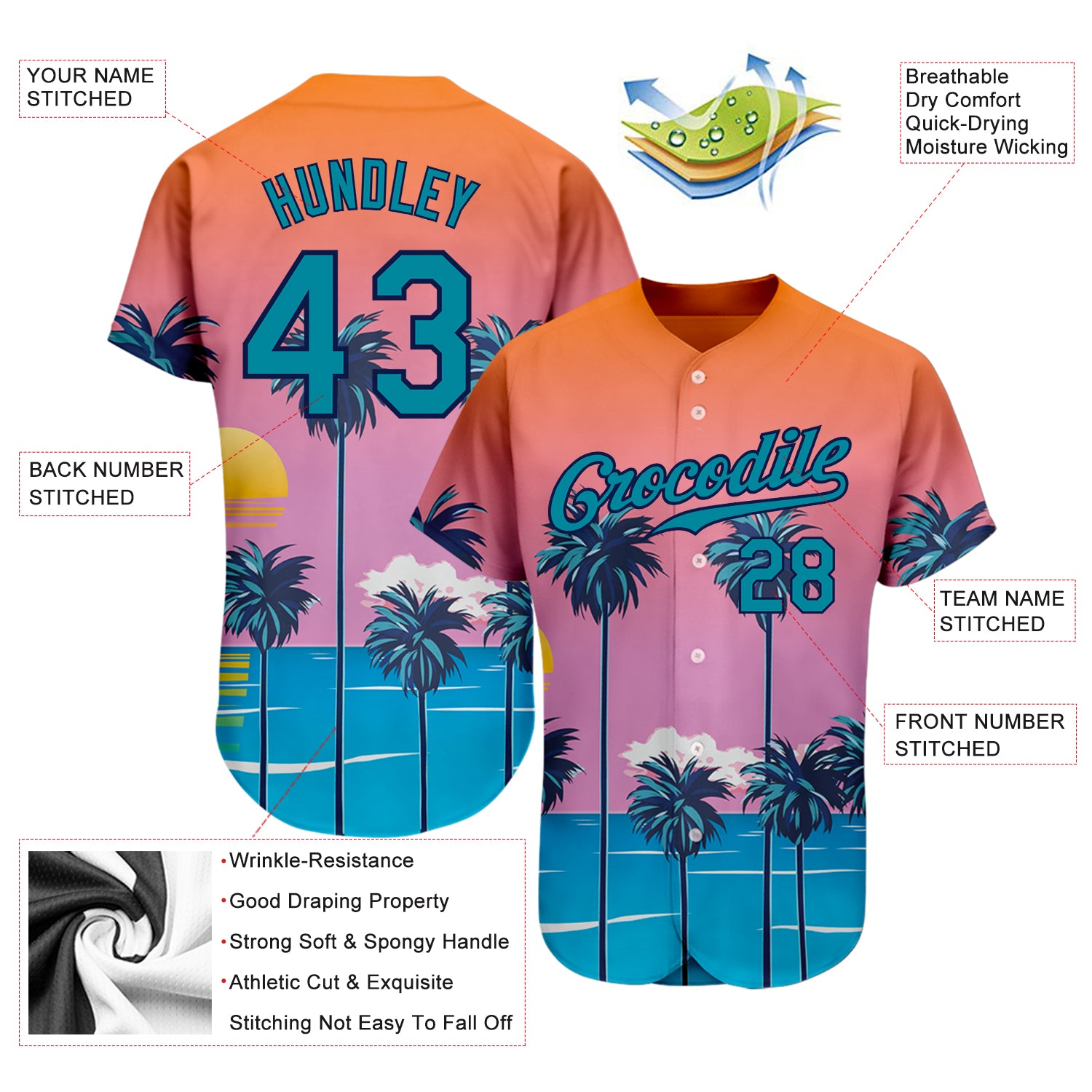 Custom Marlins Shirt 3D New Miami Marlins Gifts - Personalized