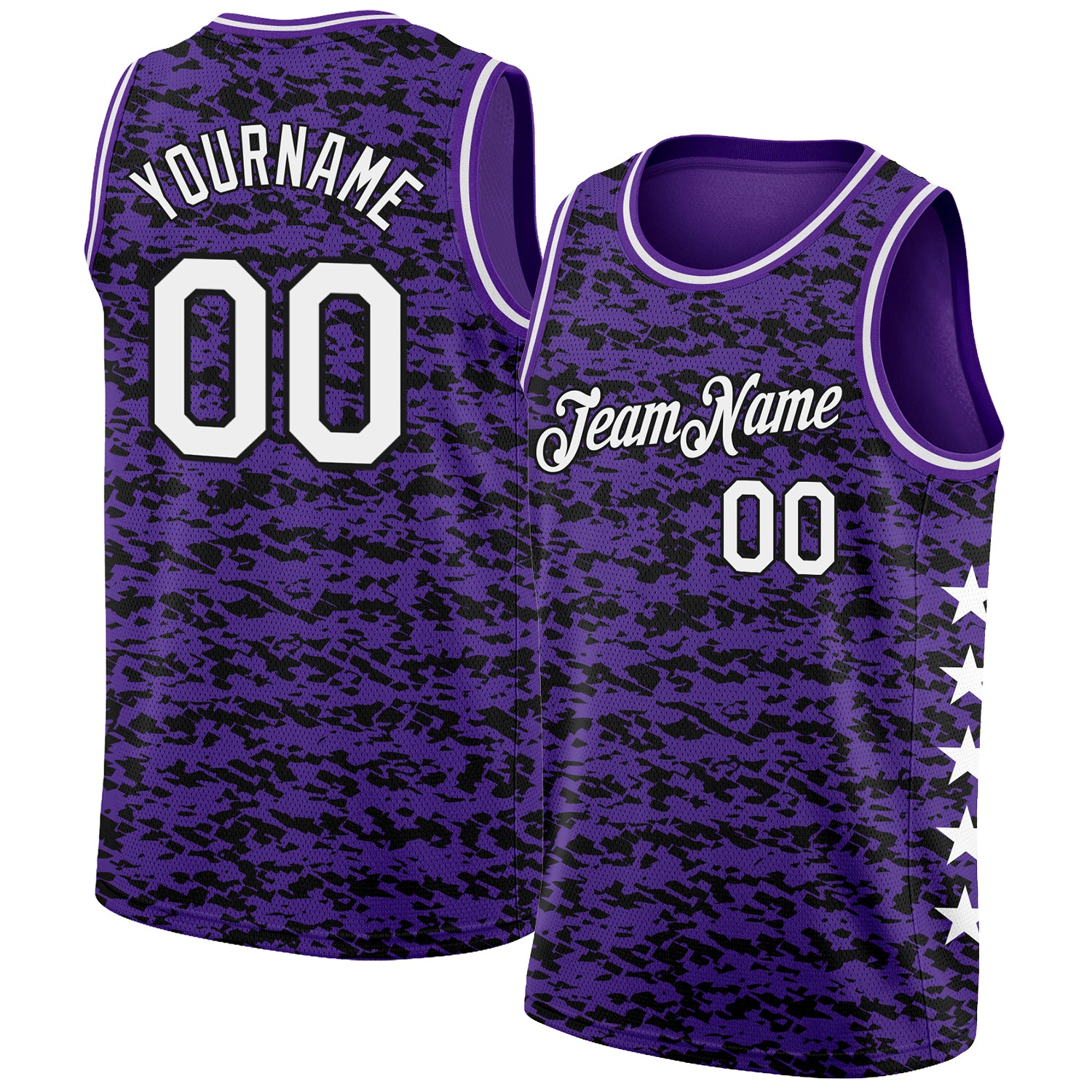 Cheap Custom Purple Black Pinstripe Black-Orange Authentic Basketball Jersey  Free Shipping – CustomJerseysPro