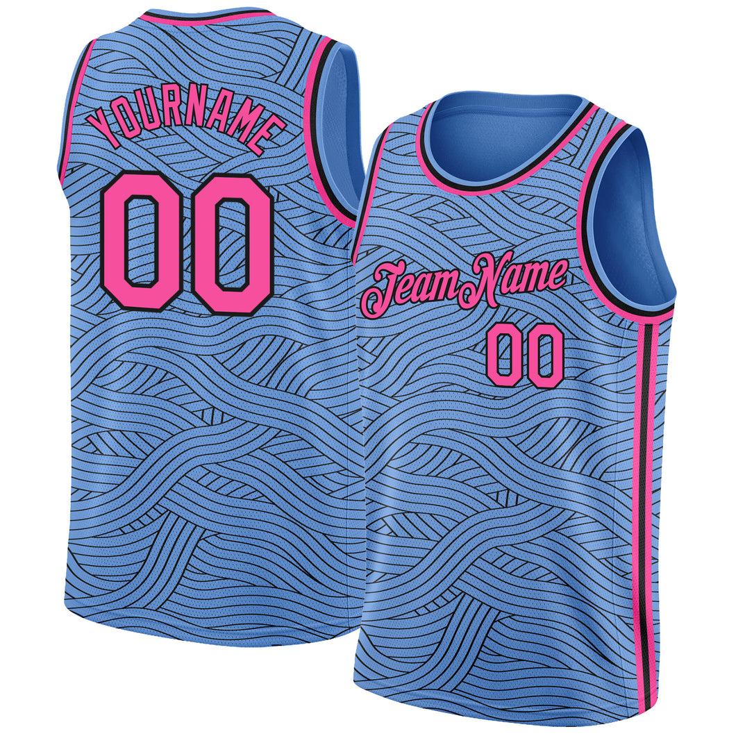Pink Panther Miami Vice Authentic Basketball Jersey by Headgear Classics  NEW