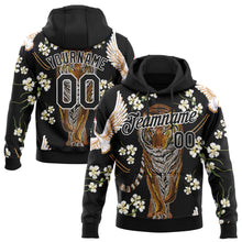 Загрузить изображение в средство просмотра галереи, Custom Stitched Black White 3D Pattern Design Tiger And Crane Sports Pullover Sweatshirt Hoodie
