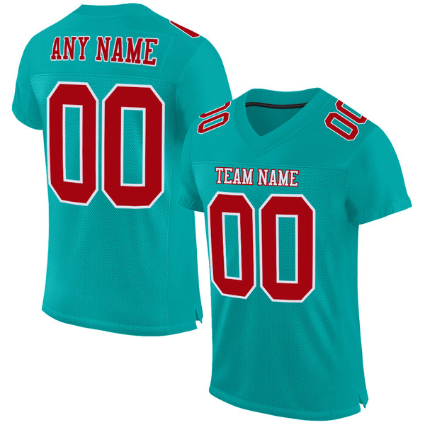 Miami Dolphins Toddler Red Zone Jersey & Pants Set - Aqua