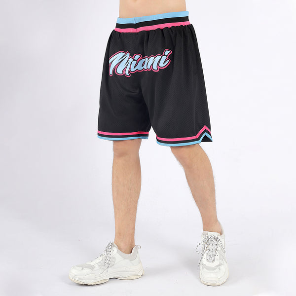 Sale Build White Basketball Authentic Light Blue Throwback Shorts Kelly  Green – CustomJerseysPro