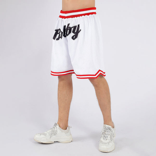 Sale Build White Basketball Authentic Light Blue Throwback Shorts Kelly  Green – CustomJerseysPro