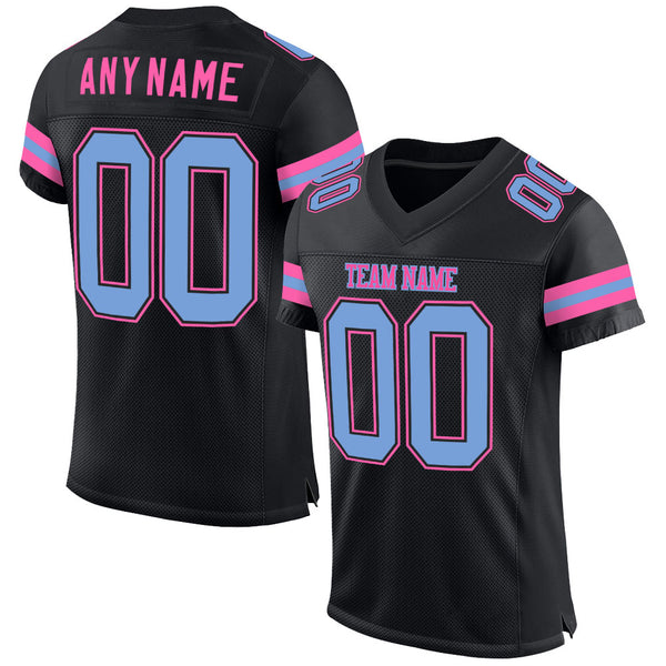  Custom Stitched & Pinted Football Game Jerseys Personalize Name  and Number Jerseys for Men's & Women's & Kids (Black&Red) One Size 