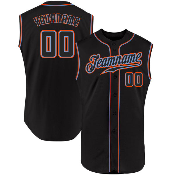 Cheap Custom Cream Black Pinstripe Black-Orange Authentic Baseball Jersey  Free Shipping – CustomJerseysPro