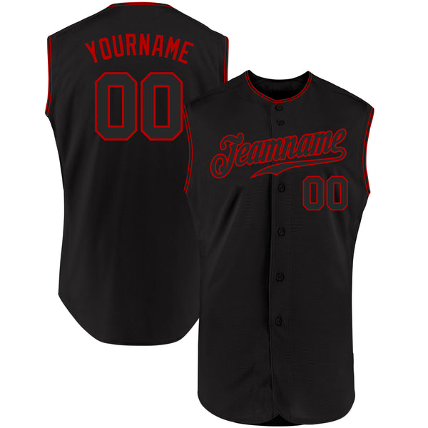 Custom black cheap baseball jersey