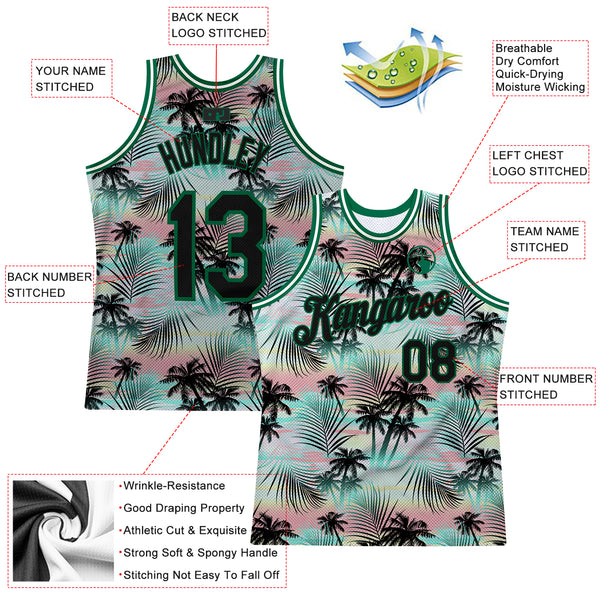 Cheap Custom Neon Green Pink-Navy Authentic Basketball Jersey Free Shipping  – CustomJerseysPro