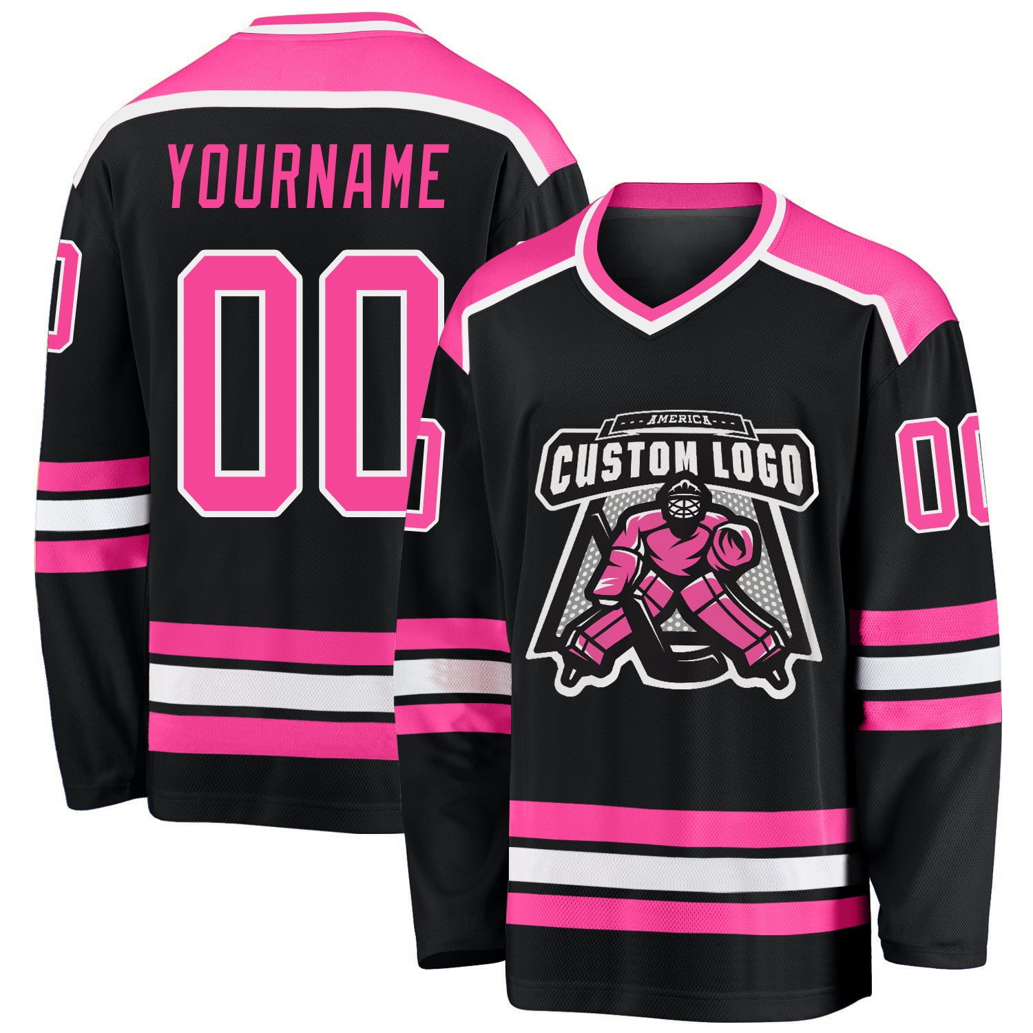 Pink Whitney Authentic Hockey Jersey - Spittin Chiclets Jerseys