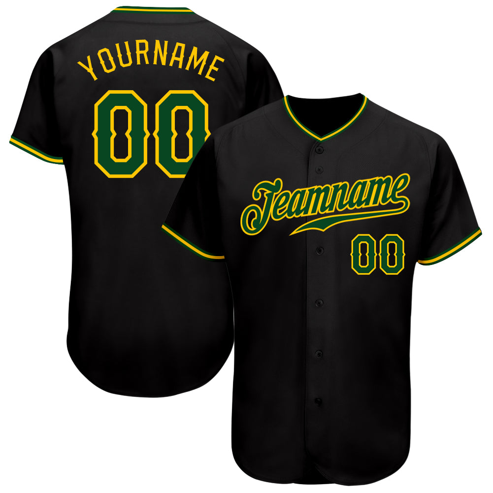 Dark green baseball store jersey