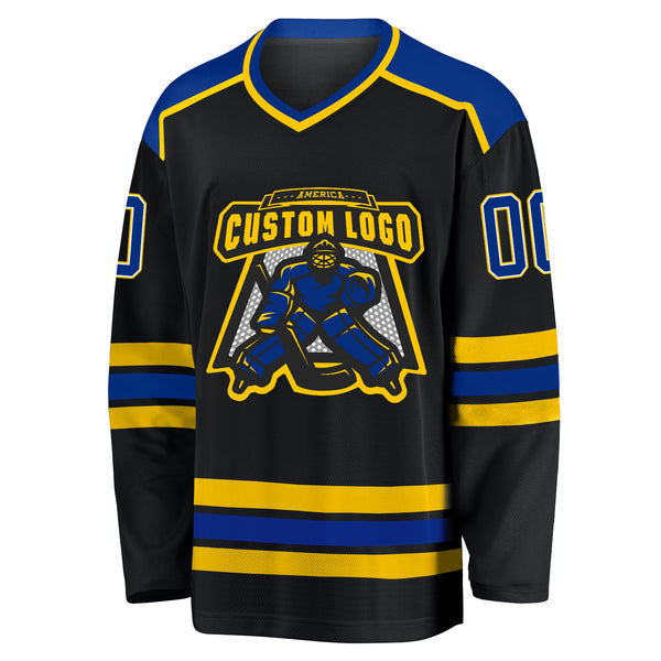 Patrick Maroon Jersey Black Lightning Golden Edition Men