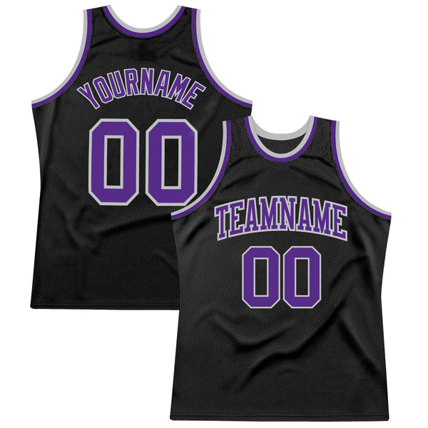 Premium Vector  A black and purple jersey that says'jersey design