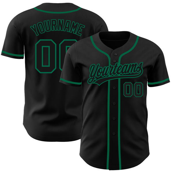 Black baseball jersey store custom