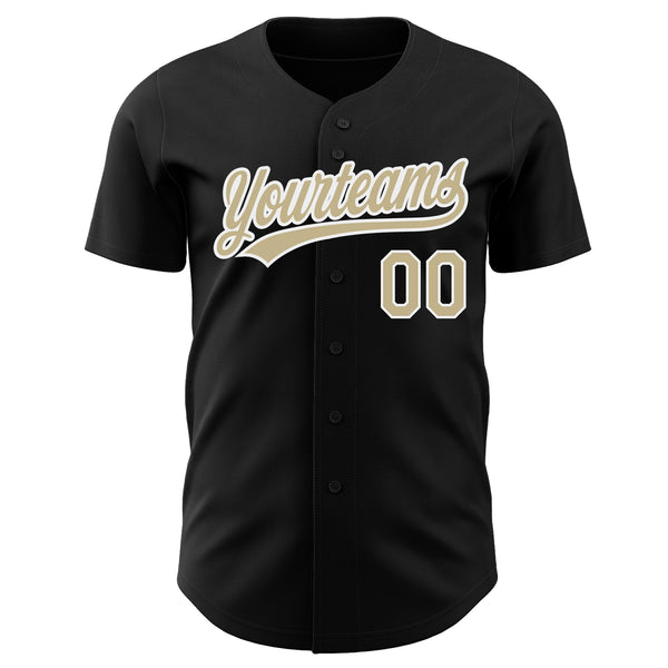 Custom Navy Navy-Old Gold Authentic Baseball Jersey – CustomJerseysPro