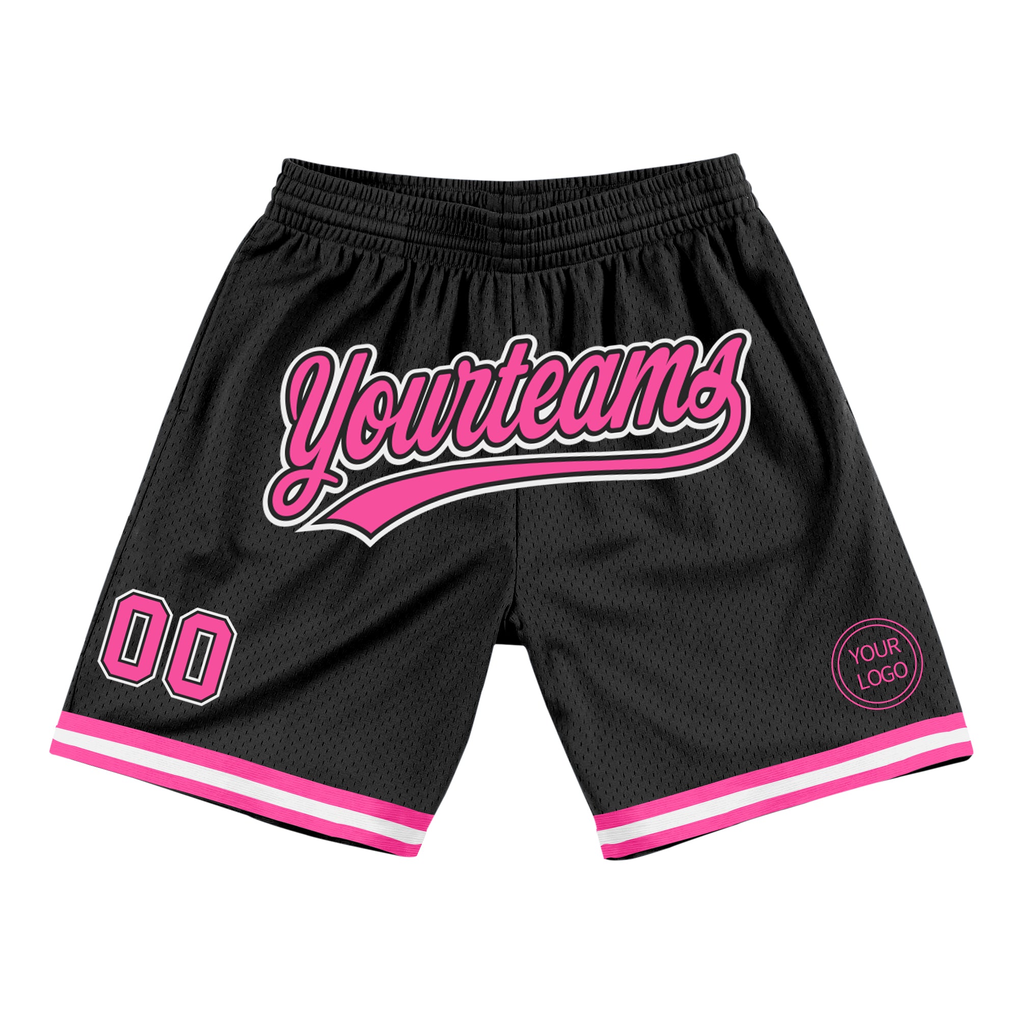 Men's Pink Panther Basketball Jersey Suit Mesh Breathable Shorts Pink M 