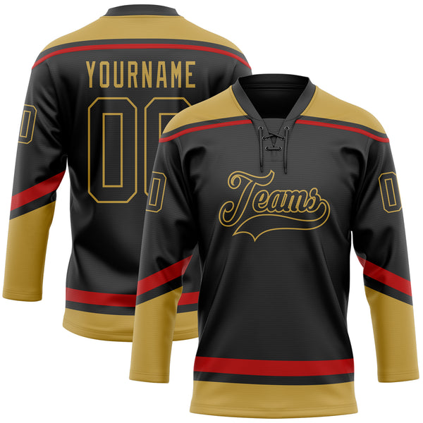 NHL Vegas Golden Knights Baseball Yellow Customized Jersey