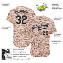 Charger l&#39;image dans la galerie, Custom Camo Black-Gray Authentic Salute To Service Baseball Jersey
