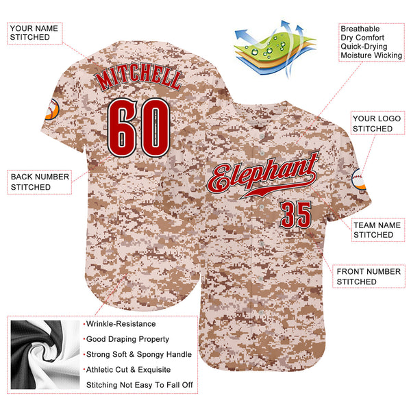 Camo reds outlet jersey