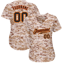 Charger l&#39;image dans la galerie, Custom Camo Black-Orange Authentic Salute To Service Baseball Jersey
