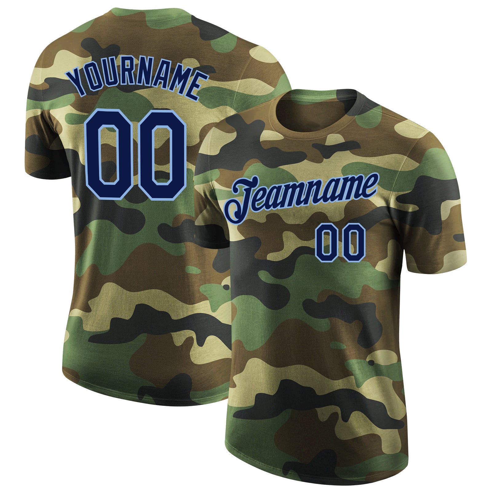 Performance Jersey (Blue Camo)