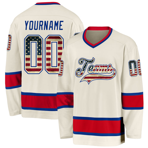 usa custom hockey jersey