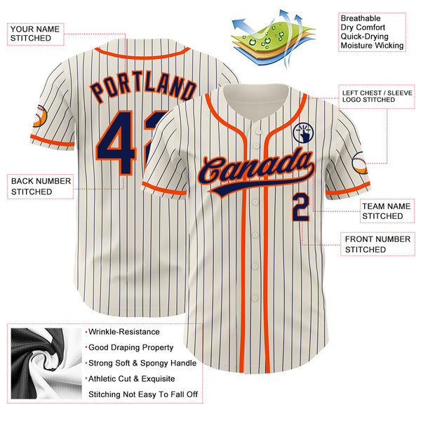 Cheap Custom Black Orange Authentic Sleeveless Baseball Jersey Free  Shipping – CustomJerseysPro