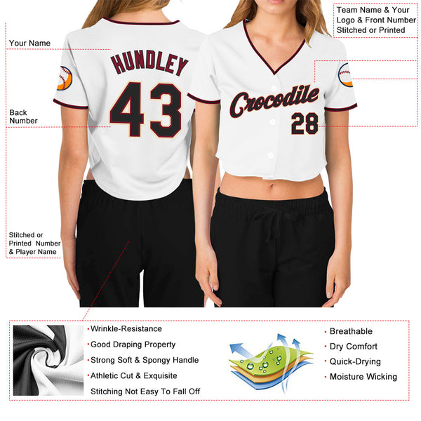 Cheap Custom Cream Crimson-Black Authentic Baseball Jersey Free Shipping –  CustomJerseysPro