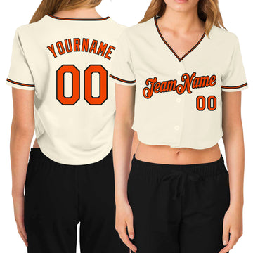 Customize Your Own Crop Top Baseball Jersey - Rave Jersey
