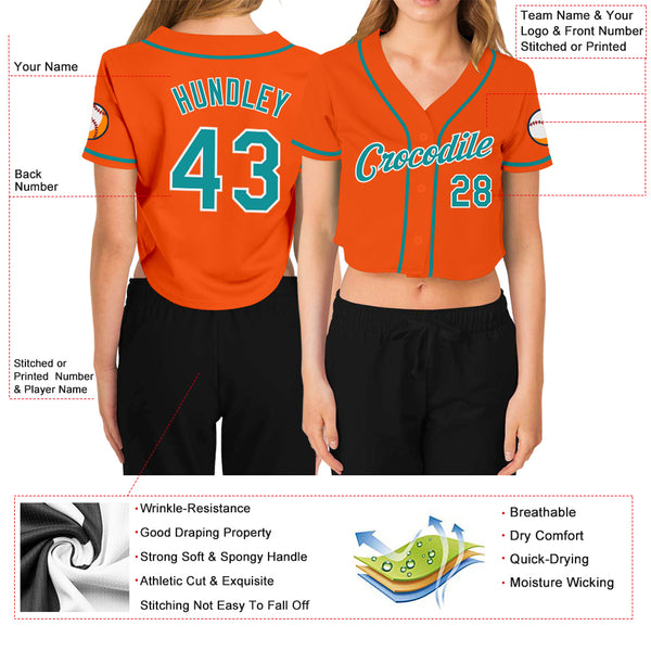 Cheap Custom Women's Pink White V-Neck Cropped Baseball Jersey Free  Shipping – CustomJerseysPro