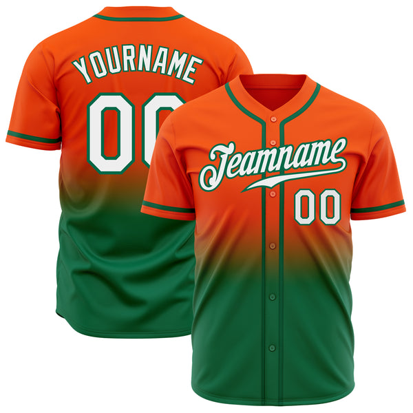 Cheap Custom Aqua Orange 3D Miami City Edition Fade Fasion Authentic  Baseball Jersey Free Shipping – CustomJerseysPro