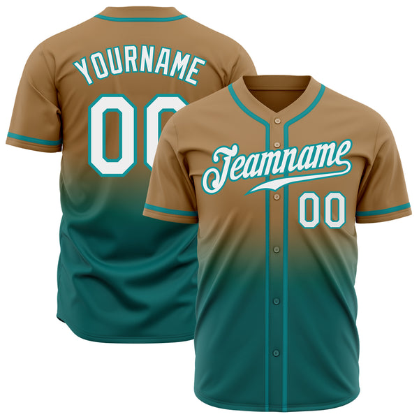 Cheap Custom Aqua Navy-Old Gold Authentic Sleeveless Baseball Jersey Free  Shipping – CustomJerseysPro