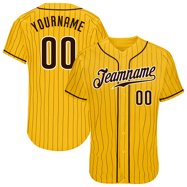 Custom Gray Brown Gold Custom Baseball Jerseys For Men & Women JN10782_8370