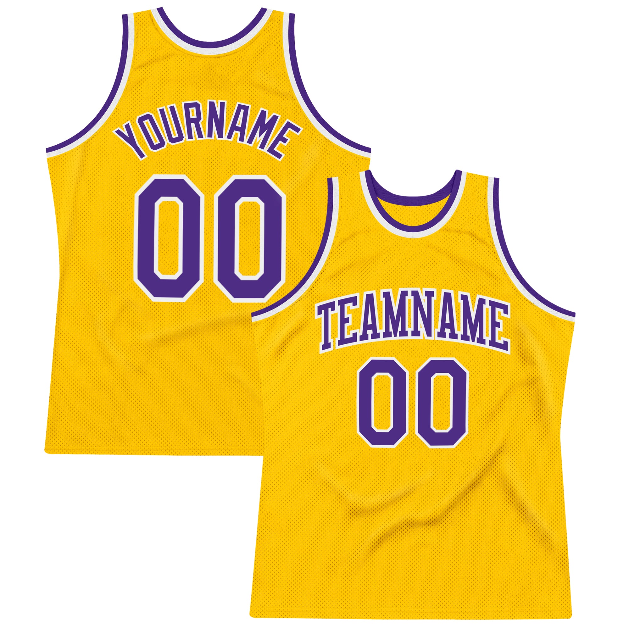 Cheap Custom Purple Gray-White Authentic Throwback Basketball